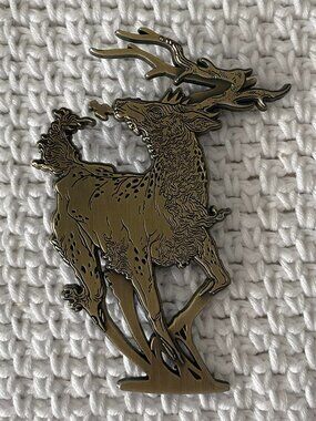 Vonnart (Timothy Von Rueden) "Shadow Prince" Stag Metal Pin